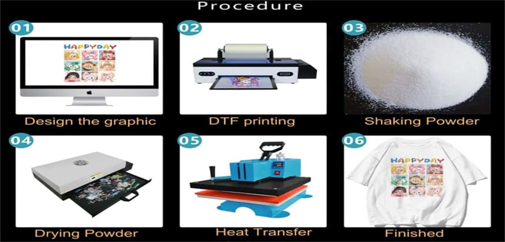 dtf powder shaker machine