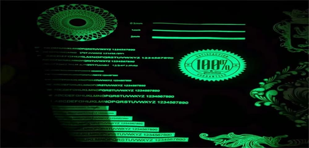 glow in dark dtf film