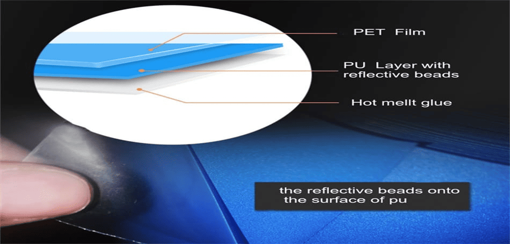 reflective heat transfer vinyl