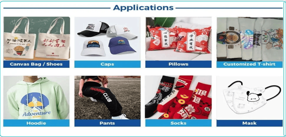 Application of dtf printing